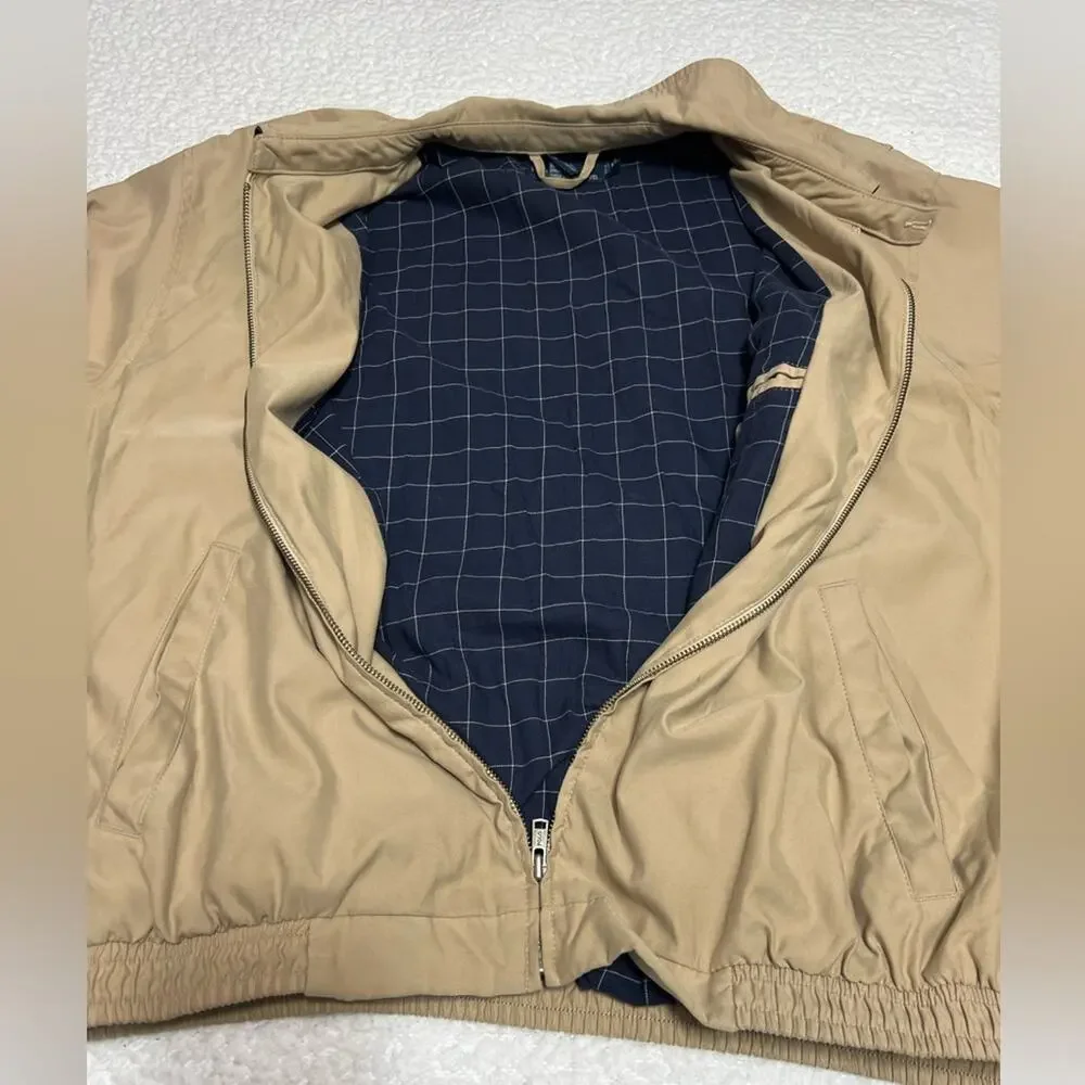Polo Ralph Lauren Vintage Khaki Jacket Men’s XL Plaid Lined